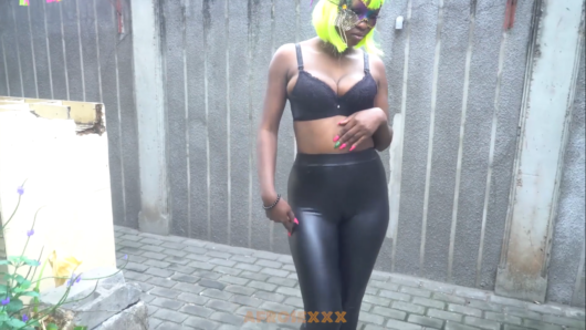 Fine Ass Girl In Spandex Getting Fucked Outdoor